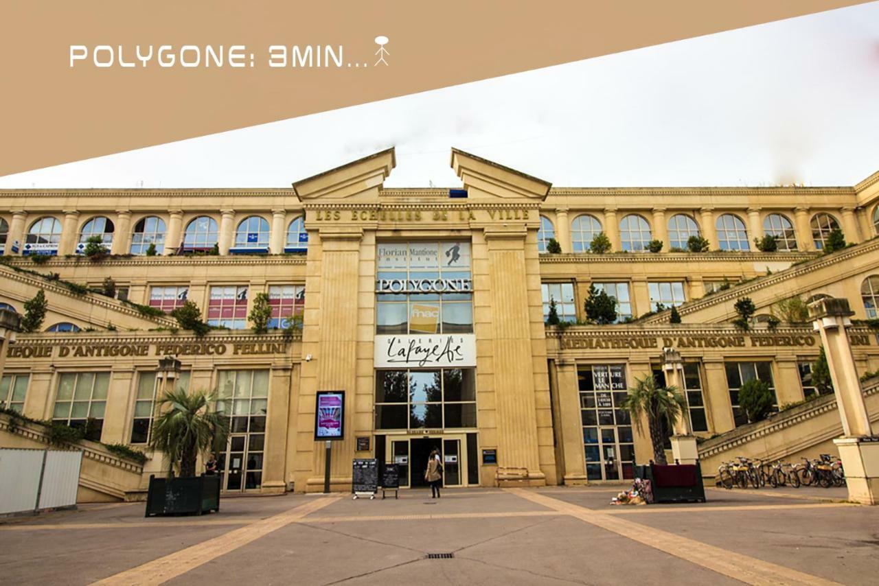 Contemporain Et Pratique - La Conciergerie Martinkey'S Lägenhet Montpellier Exteriör bild